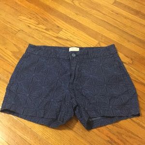 Navy shorts